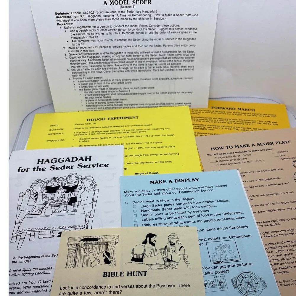 Christian Education Learning Center Kit: Passover,‎ Communion Grades 3-8